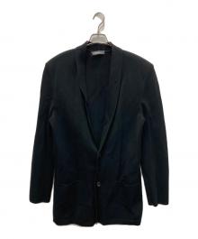 ISSEY MIYAKE MEN（イッセイミヤケメン）の古着「ロングカーディガン」｜ブラック
