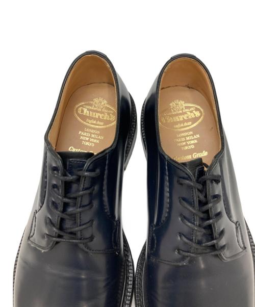 CHURCH'S（チャーチ）CHURCH'S (チャーチ) プレーントゥシューズ ネイビー サイズ:75F last:103の古着・服飾アイテム