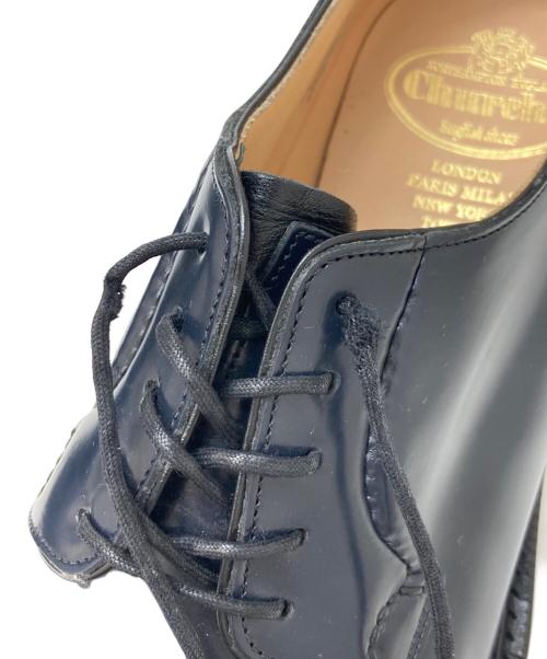 CHURCH'S（チャーチ）CHURCH'S (チャーチ) プレーントゥシューズ ネイビー サイズ:75F last:103の古着・服飾アイテム