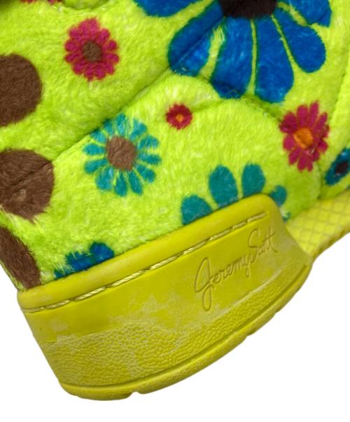 adidas（アディダス）adidas (アディダス) JEREMY SCOTT (ジェレミー スコット) BEAR FLOWER POWER イエロー サイズ:22.5の古着・服飾アイテム