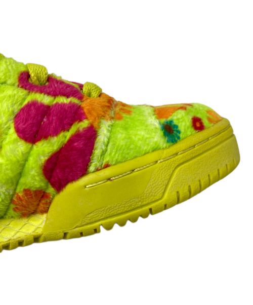 adidas（アディダス）adidas (アディダス) JEREMY SCOTT (ジェレミー スコット) BEAR FLOWER POWER イエロー サイズ:22.5の古着・服飾アイテム