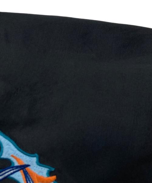 DIESEL（ディーゼル）DIESEL (ディーゼル) スカジャン ブラック×ブルー サイズ:Mの古着・服飾アイテム