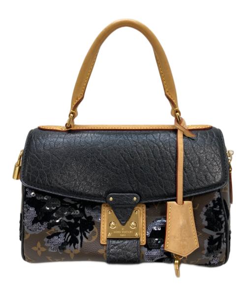 LOUIS VUITTON（ルイ ヴィトン）LOUIS VUITTON (ルイ ヴィトン) フルールドゥカルーゼル ハンドバッグ ブラウン×ブラックの古着・服飾アイテム