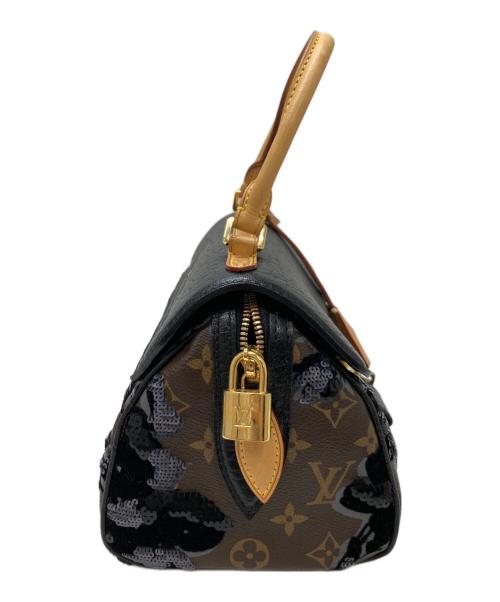 LOUIS VUITTON（ルイ ヴィトン）LOUIS VUITTON (ルイ ヴィトン) フルールドゥカルーゼル ハンドバッグ ブラウン×ブラックの古着・服飾アイテム
