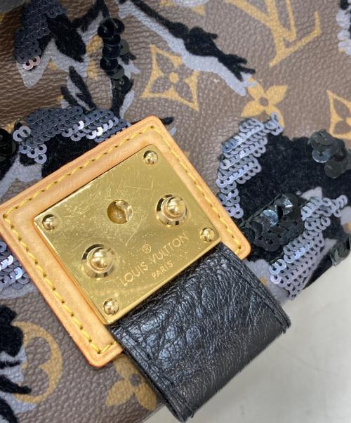 LOUIS VUITTON（ルイ ヴィトン）LOUIS VUITTON (ルイ ヴィトン) フルールドゥカルーゼル ハンドバッグ ブラウン×ブラックの古着・服飾アイテム