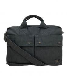 PORTER（ポーター）の古着「2WAY OVERNIGHT BRIEFCASE」｜グレー