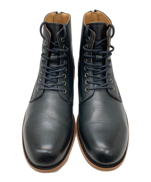 PADRONE（パドローネ）PADRONE (パドローネ) バックジップレースアップブーツ ブラック サイズ:40の古着・服飾アイテム