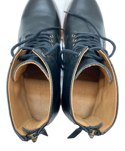 PADRONE（パドローネ）PADRONE (パドローネ) バックジップレースアップブーツ ブラック サイズ:40の古着・服飾アイテム