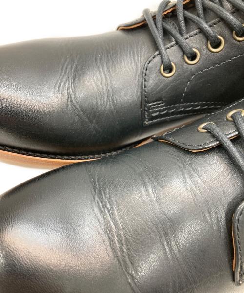 PADRONE（パドローネ）PADRONE (パドローネ) バックジップレースアップブーツ ブラック サイズ:40の古着・服飾アイテム