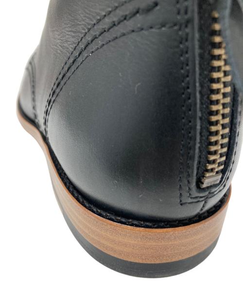 PADRONE（パドローネ）PADRONE (パドローネ) バックジップレースアップブーツ ブラック サイズ:40の古着・服飾アイテム