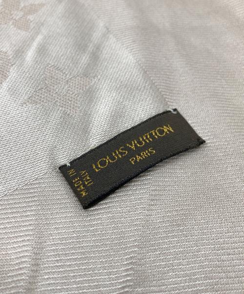 LOUIS VUITTON（ルイ ヴィトン）LOUIS VUITTON (ルイ ヴィトン) モノグラム大判ストール ベージュの古着・服飾アイテム