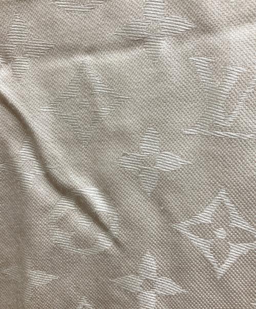 LOUIS VUITTON（ルイ ヴィトン）LOUIS VUITTON (ルイ ヴィトン) モノグラム大判ストール ベージュの古着・服飾アイテム