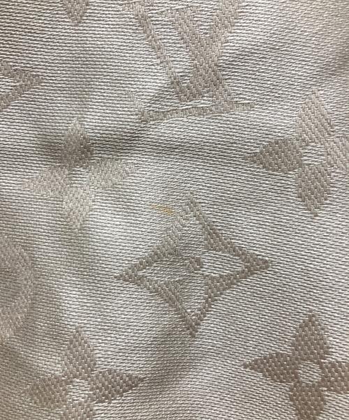 LOUIS VUITTON（ルイ ヴィトン）LOUIS VUITTON (ルイ ヴィトン) モノグラム大判ストール ベージュの古着・服飾アイテム