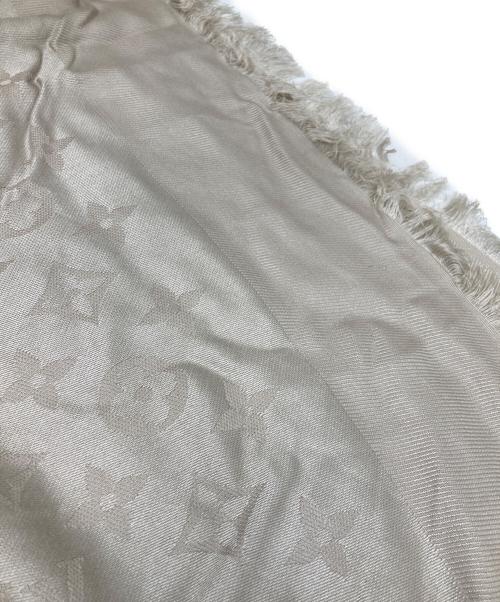 LOUIS VUITTON（ルイ ヴィトン）LOUIS VUITTON (ルイ ヴィトン) モノグラム大判ストール ベージュの古着・服飾アイテム