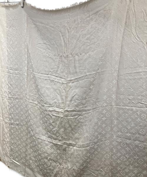 LOUIS VUITTON（ルイ ヴィトン）LOUIS VUITTON (ルイ ヴィトン) モノグラム大判ストール ベージュの古着・服飾アイテム