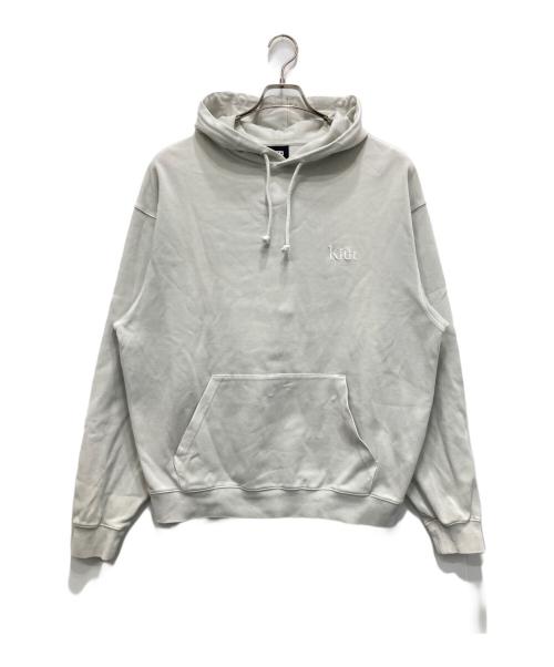 KITH（キス）KITH (キス) Williams III Crystal Wash Hoodie グレー サイズ:Mの古着・服飾アイテム