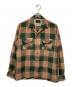 milliken acrallama（ミリケン）の古着「チェックシャツ」｜ブラウン×グリーン