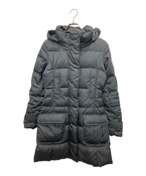 MAX&Co.（マックスアンドコー）MAX&Co. (マックスアンドコー) ダウンコート ブラック サイズ:38の古着・服飾アイテム