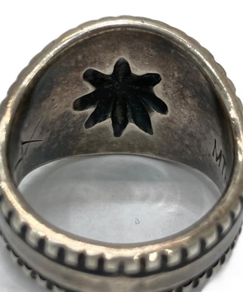 Navajo（ナバホ）Navajo (ナバホ) スタンプワークシルバーリング シルバー サイズ:実寸参照の古着・服飾アイテム