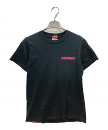 Hysteric Glamour（ヒステリックグラマー）の古着「プリントカットソー」｜ブラック