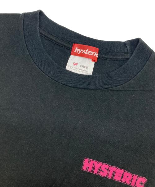 Hysteric Glamour（ヒステリックグラマー）Hysteric Glamour (ヒステリックグラマー) プリントカットソー ブラック サイズ:FREEの古着・服飾アイテム