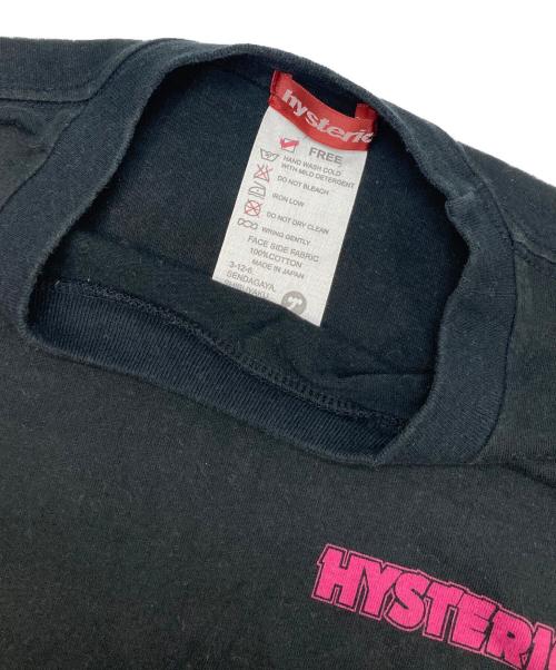 Hysteric Glamour（ヒステリックグラマー）Hysteric Glamour (ヒステリックグラマー) プリントカットソー ブラック サイズ:FREEの古着・服飾アイテム