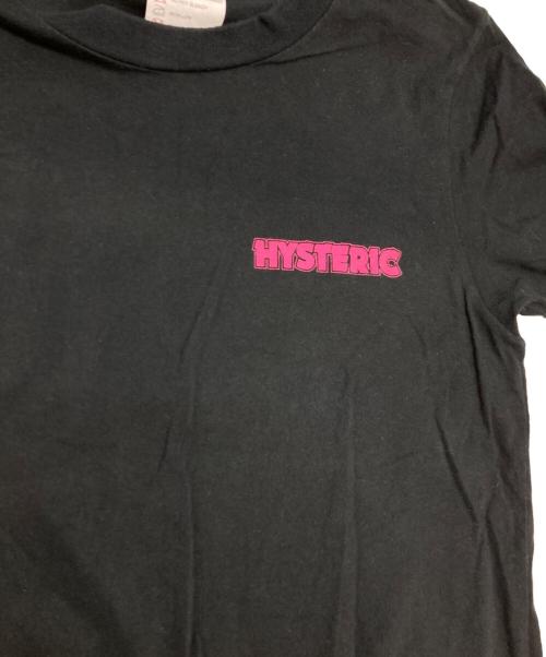 Hysteric Glamour（ヒステリックグラマー）Hysteric Glamour (ヒステリックグラマー) プリントカットソー ブラック サイズ:FREEの古着・服飾アイテム