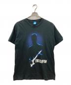 FRUIT OF THE LOOMフルーツオブザルーム）の古着「プリントTシャツ」｜ブラック