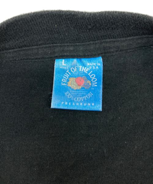 FRUIT OF THE LOOM（フルーツオブザルーム）FRUIT OF THE LOOM (フルーツオブザルーム) プリントTシャツ ブラック サイズ:Lの古着・服飾アイテム