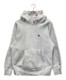 Champion REVERSE WEAVE（チャンピオン リバース ウィーブ）の古着「リバースウィーブパーカー」｜グレー