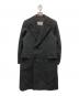 Aquascutum（アクアスキュータム）の古着「ダブルブレストコート」｜グレー
