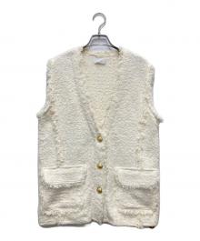 GALLARDA GALANTE（ガリャルダガランテ）の古着「ツイードジレ」｜アイボリー