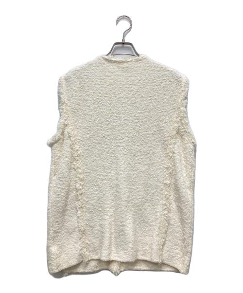 GALLARDA GALANTE（ガリャルダガランテ）GALLARDA GALANTE (ガリャルダガランテ) ツイードジレ アイボリー サイズ:FREEの古着・服飾アイテム