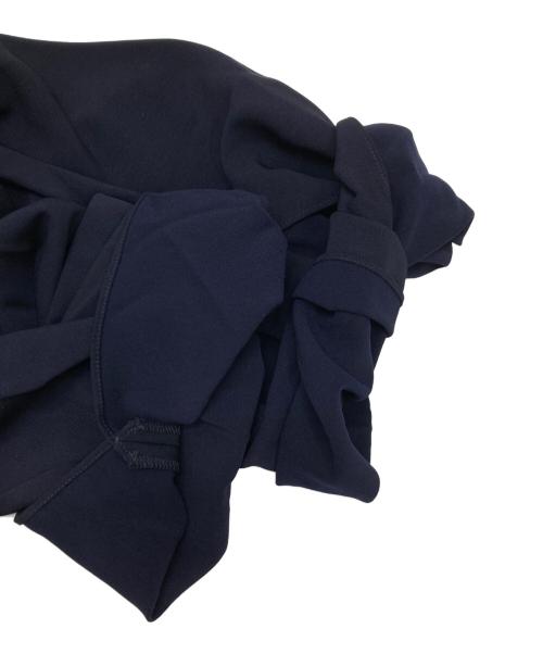 ADORE（アドーア）ADORE (アドーア) クレールジョーゼット2ビッグスリーブワンピース ネイビー サイズ:38の古着・服飾アイテム