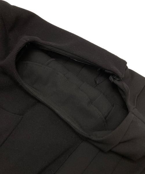 ADORE（アドーア）ADORE (アドーア) ハーフプリーツニットワンピース ブラック サイズ:38の古着・服飾アイテム