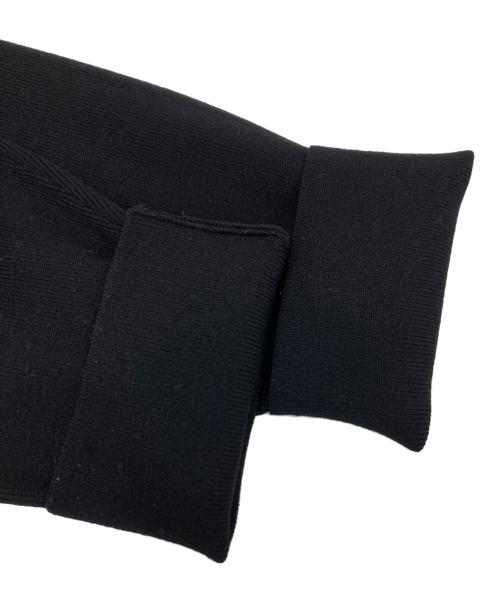 ADORE（アドーア）ADORE (アドーア) ハーフプリーツニットワンピース ブラック サイズ:38の古着・服飾アイテム