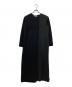 ADORE（アドーア）の古着「ハーフプリーツニットワンピース」｜ブラック
