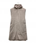 ADOREアドーア）の古着「ライトリバーフーディーワンピース」｜ブラック