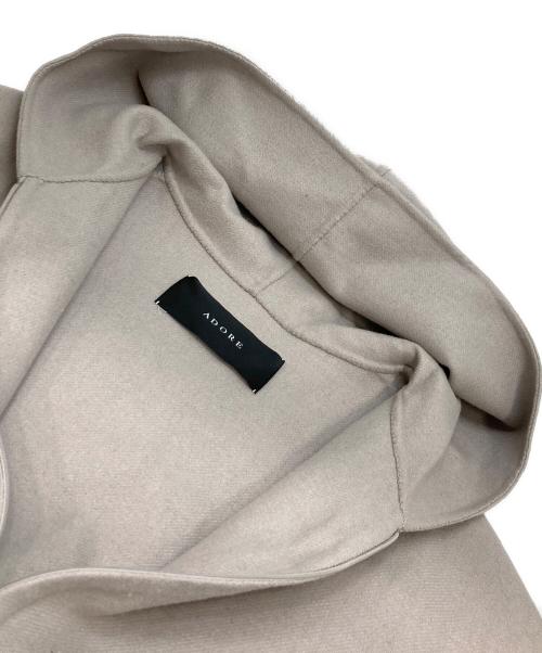 ADORE（アドーア）ADORE (アドーア) ライトリバーフーディーワンピース ブラック サイズ:38の古着・服飾アイテム