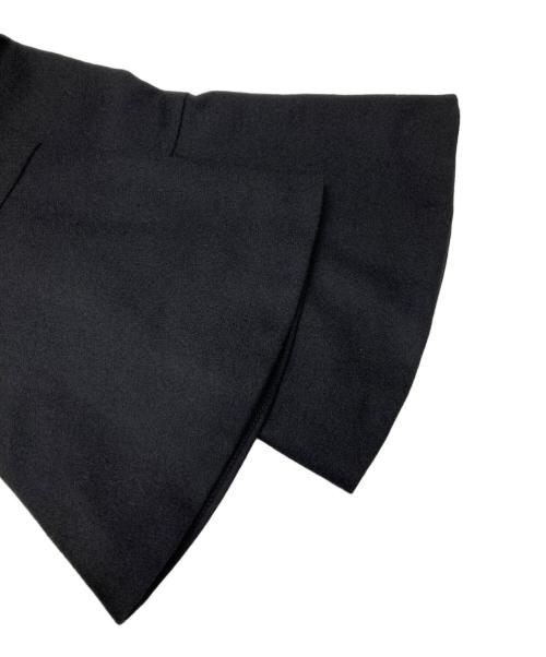 ADORE（アドーア）ADORE (アドーア) ウールアムンゼンノーカラージャケット ブラック サイズ:38の古着・服飾アイテム