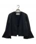 ADORE（アドーア）の古着「ウールアムンゼンノーカラージャケット」｜ブラック