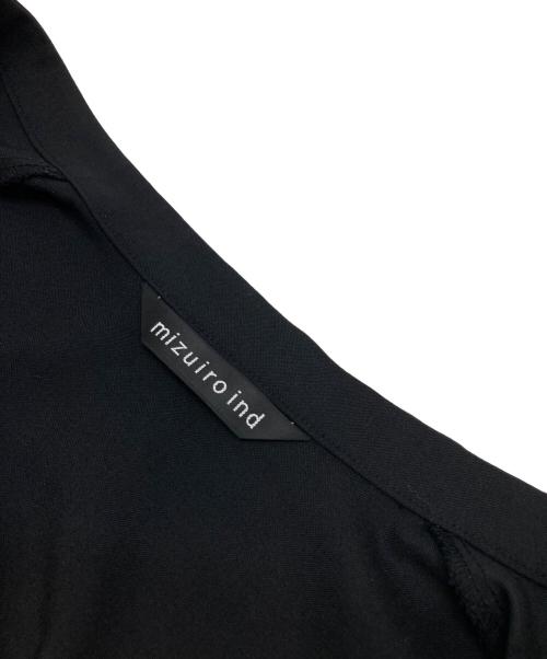 mizuiro-ind（ミズイロインド）mizuiro-ind (ミズイロインド) シャツワンピース ブラック サイズ:不明（実寸参照）の古着・服飾アイテム