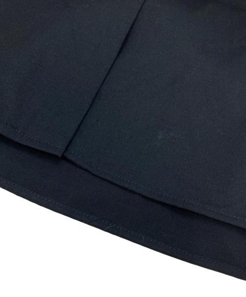 mizuiro-ind（ミズイロインド）mizuiro-ind (ミズイロインド) バックコクーンワイドシャツ ブラック サイズ:不明（実寸参照）の古着・服飾アイテム