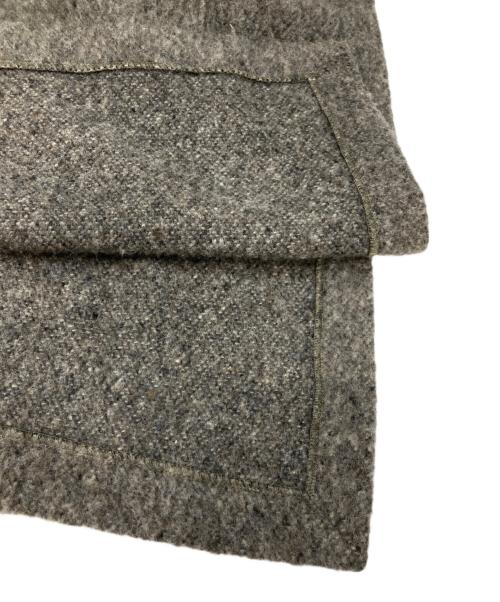 nest Robe（ネストローブ）nest Robe (ネストローブ) ブリティッシュウールフーデッドポンチョコート ブラウン サイズ:FREEの古着・服飾アイテム