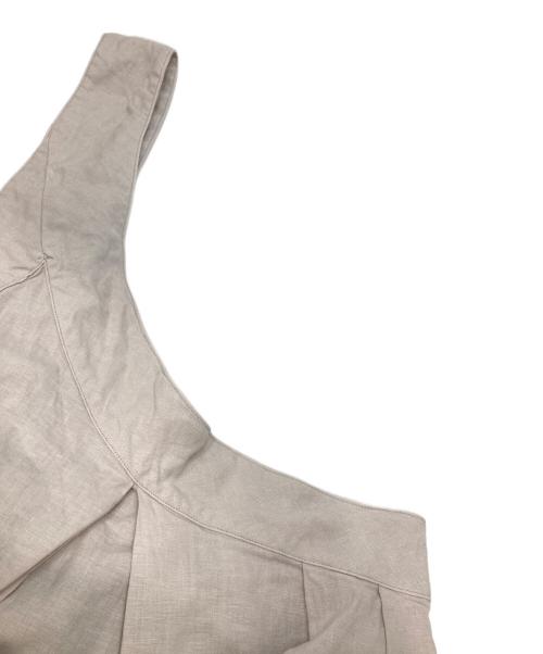 nest Robe（ネストローブ）nest Robe (ネストローブ) ワンショルダーストラップスカート ベージュ サイズ:FREEの古着・服飾アイテム