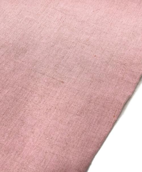 nest Robe（ネストローブ）nest Robe (ネストローブ) ブラックリネンイージーパンツ ピンク サイズ:FREEの古着・服飾アイテム