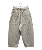 nest Robeネストローブ）の古着「フロントポケットパンツ」｜ベージュ