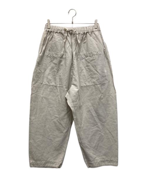 nest Robe（ネストローブ）nest Robe (ネストローブ) フロントポケットパンツ ベージュ サイズ:FREEの古着・服飾アイテム