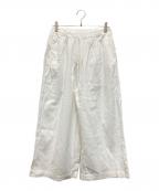nest Robeネストローブ）の古着「ワイドパンツ」｜ホワイト