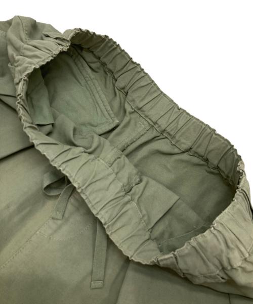 nest Robe（ネストローブ）nest Robe (ネストローブ) コットンリネン石目コクーンカーゴパンツ グリーン サイズ:FREEの古着・服飾アイテム